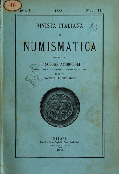 Rivista italiana di numismatica