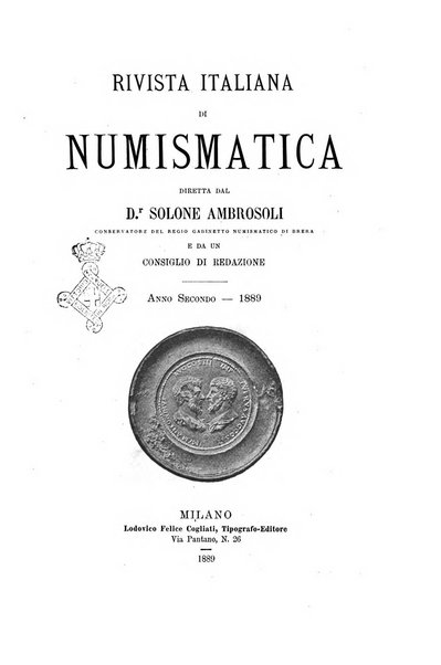 Rivista italiana di numismatica