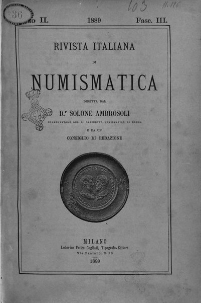 Rivista italiana di numismatica