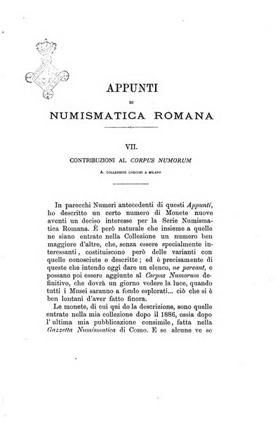 Rivista italiana di numismatica