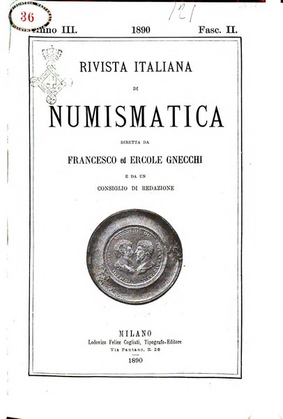 Rivista italiana di numismatica