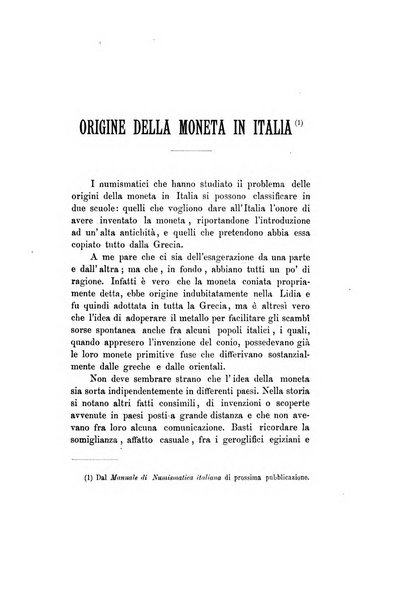 Rivista italiana di numismatica