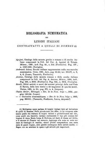 Rivista italiana di numismatica