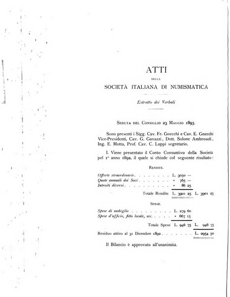 Rivista italiana di numismatica