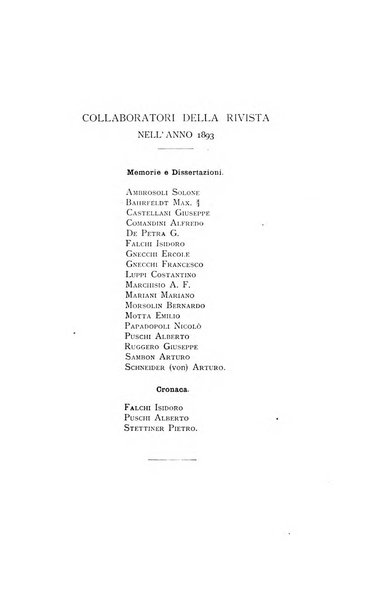 Rivista italiana di numismatica