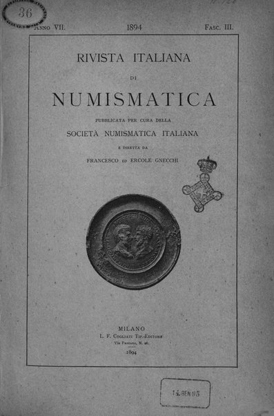 Rivista italiana di numismatica