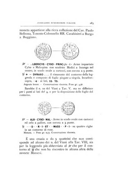 Rivista italiana di numismatica