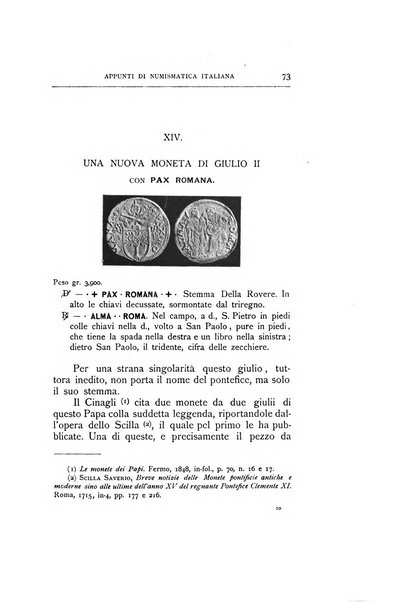 Rivista italiana di numismatica