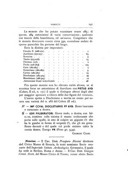 Rivista italiana di numismatica