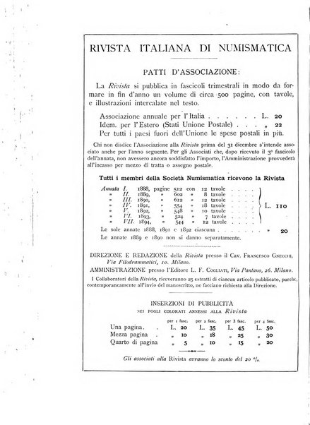 Rivista italiana di numismatica