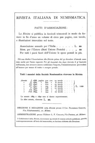 Rivista italiana di numismatica