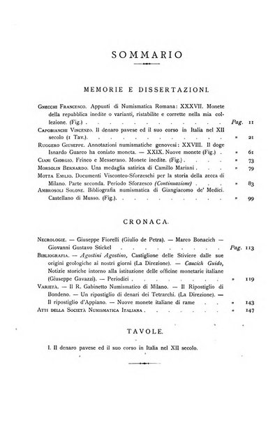 Rivista italiana di numismatica