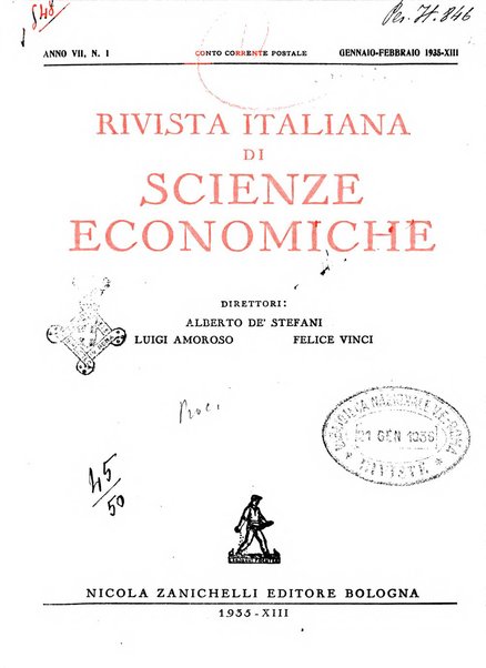 Rivista italiana di scienze economiche