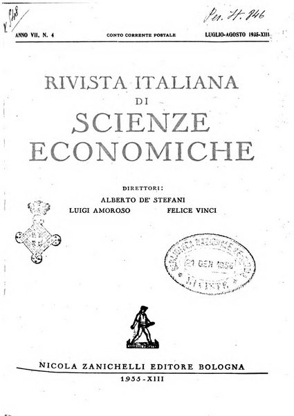 Rivista italiana di scienze economiche