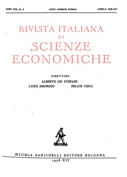 Rivista italiana di scienze economiche