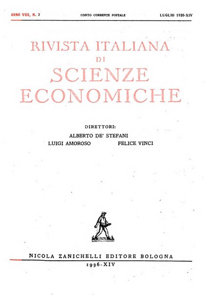 Rivista italiana di scienze economiche