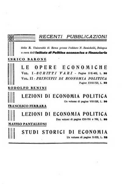 Rivista italiana di scienze economiche