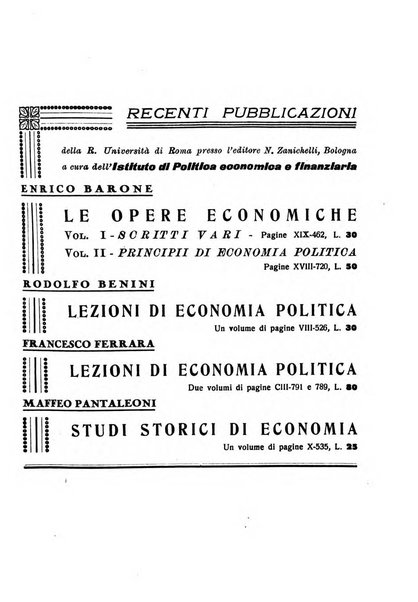 Rivista italiana di scienze economiche