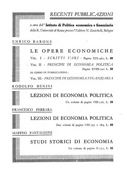 Rivista italiana di scienze economiche