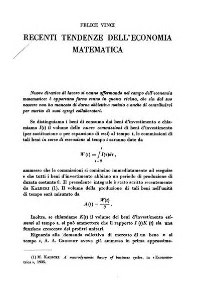 Rivista italiana di scienze economiche