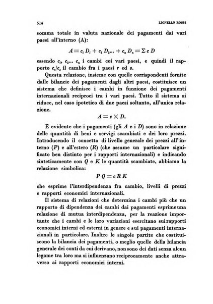 Rivista italiana di scienze economiche