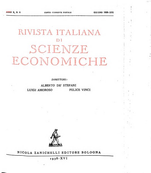 Rivista italiana di scienze economiche