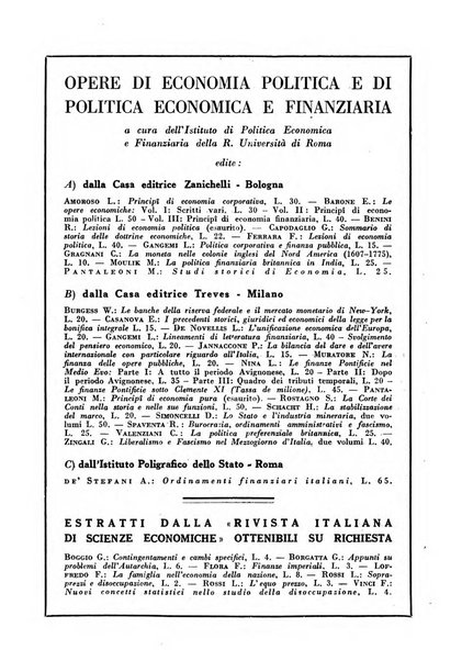 Rivista italiana di scienze economiche