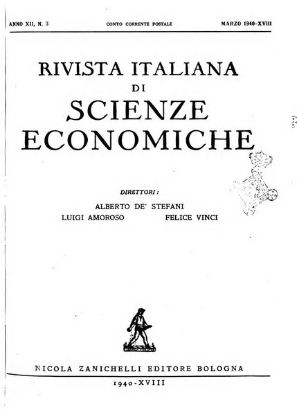 Rivista italiana di scienze economiche