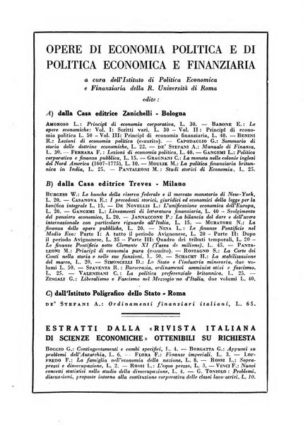 Rivista italiana di scienze economiche