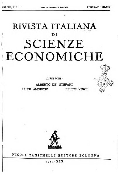 Rivista italiana di scienze economiche