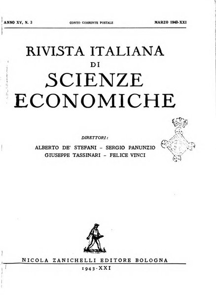 Rivista italiana di scienze economiche