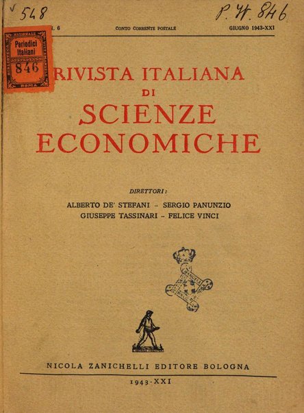 Rivista italiana di scienze economiche