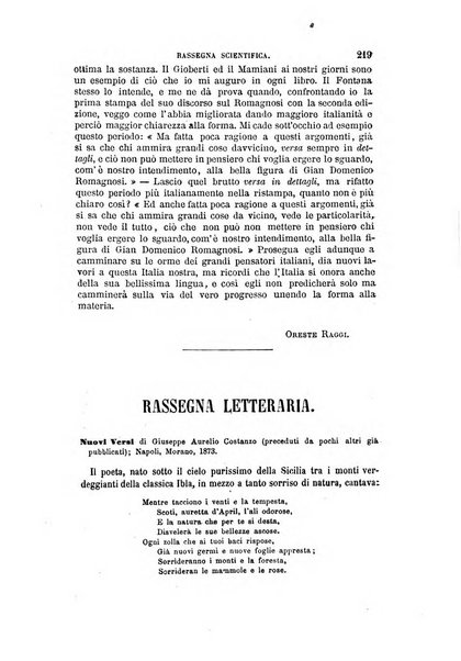 Rivista italiana di scienze, lettere ed arti