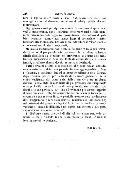 Rivista italiana di scienze, lettere ed arti