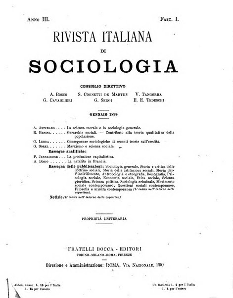 Rivista italiana di sociologia