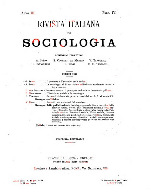 Rivista italiana di sociologia