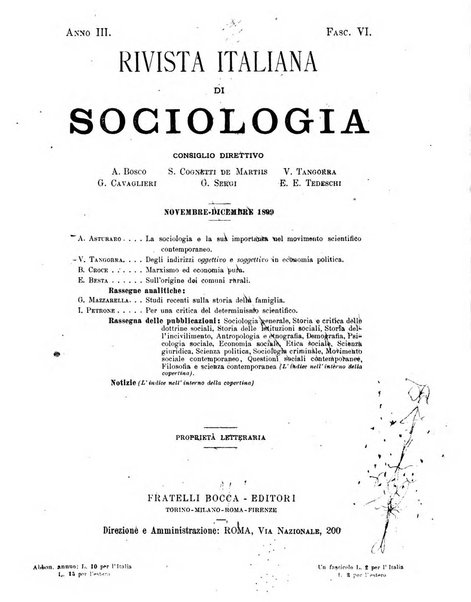 Rivista italiana di sociologia