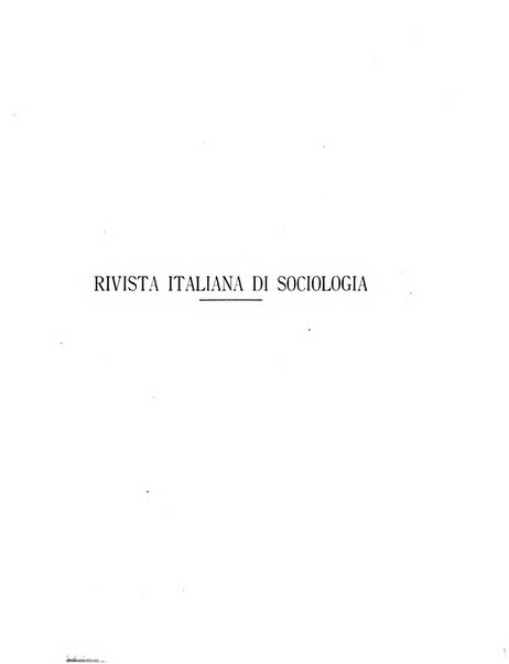 Rivista italiana di sociologia