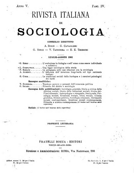 Rivista italiana di sociologia