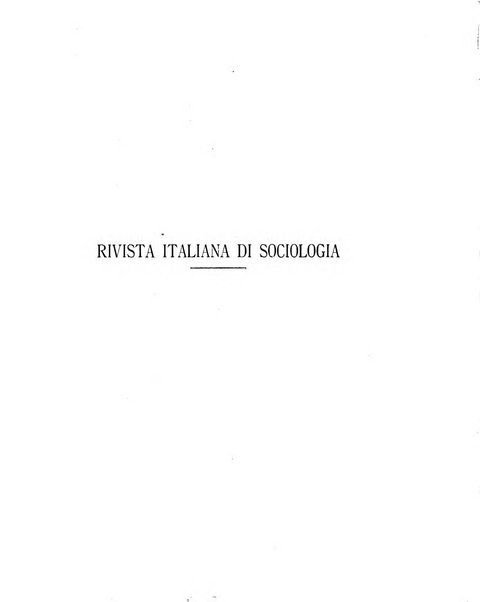 Rivista italiana di sociologia