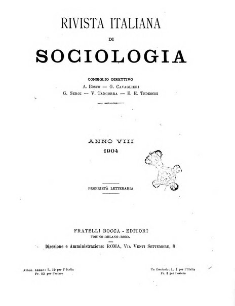 Rivista italiana di sociologia