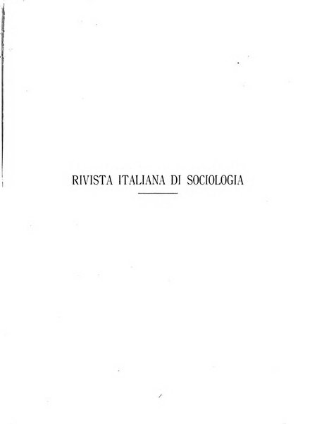 Rivista italiana di sociologia