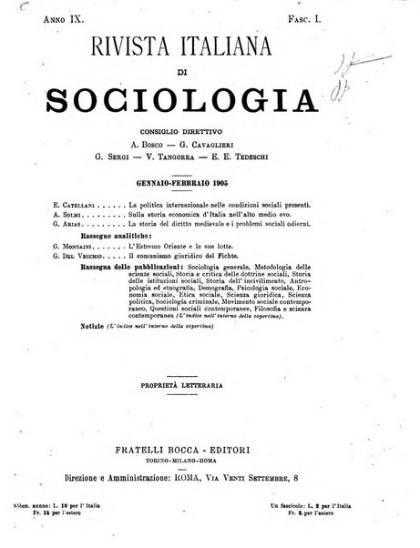 Rivista italiana di sociologia