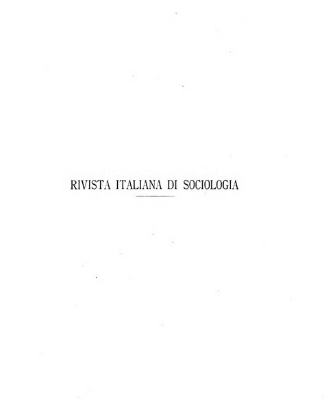 Rivista italiana di sociologia