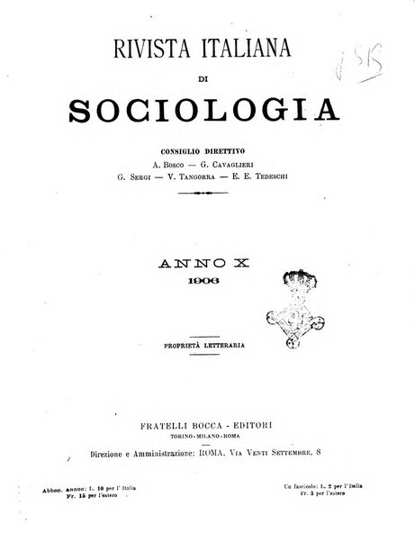 Rivista italiana di sociologia