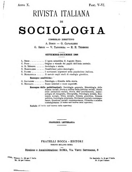 Rivista italiana di sociologia