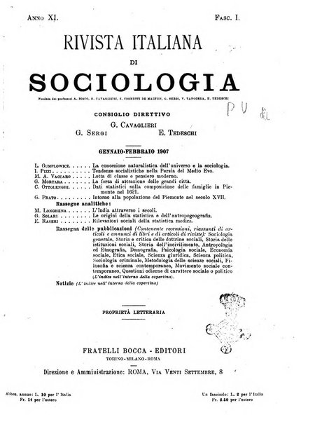 Rivista italiana di sociologia