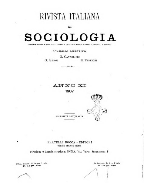 Rivista italiana di sociologia