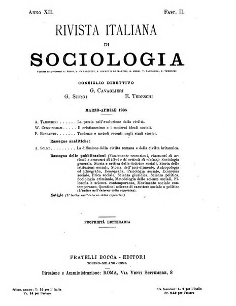 Rivista italiana di sociologia