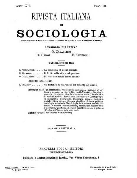 Rivista italiana di sociologia